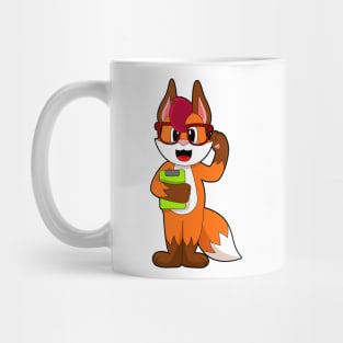 Fox Secretary Notepad Mug